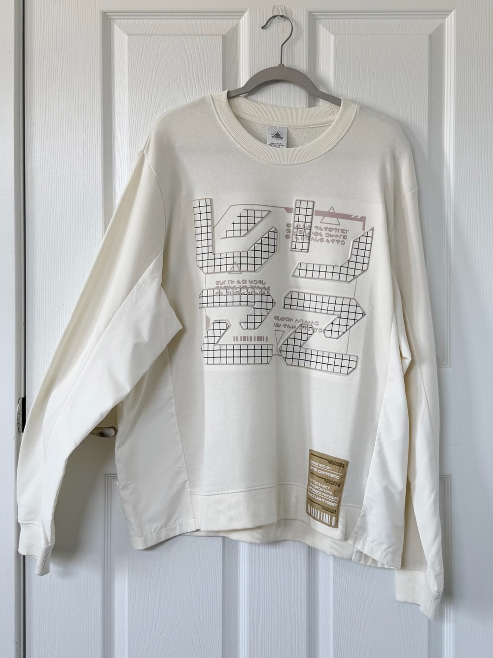 Disney Parks Toy Story Star Command Buzz Lightyear Pixar Crewneck Sweatshirt